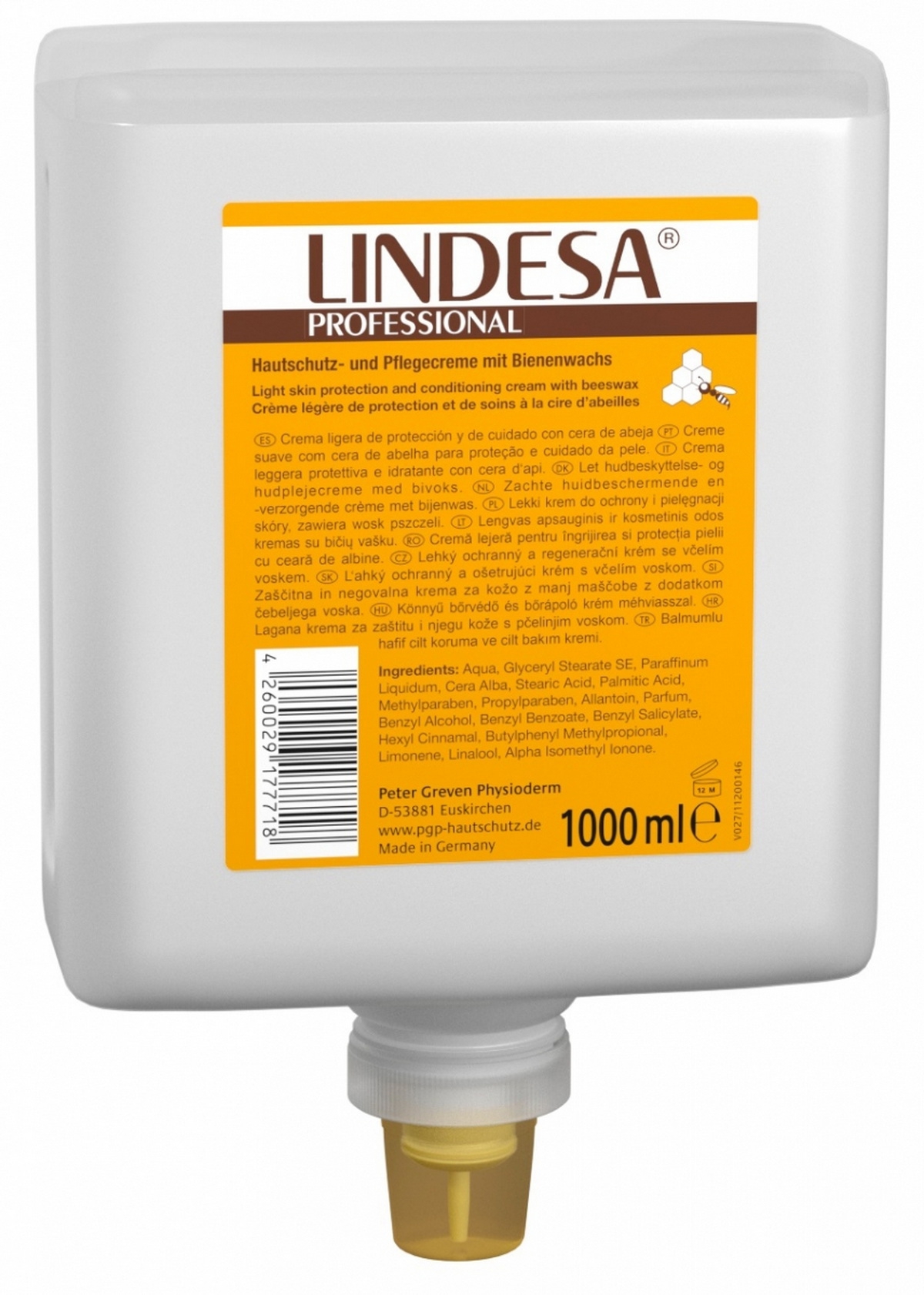 Greven Physioderm Lindesa Myxal - LINDESA® PROFESSIONAL 1 L Neptune-Flasche
