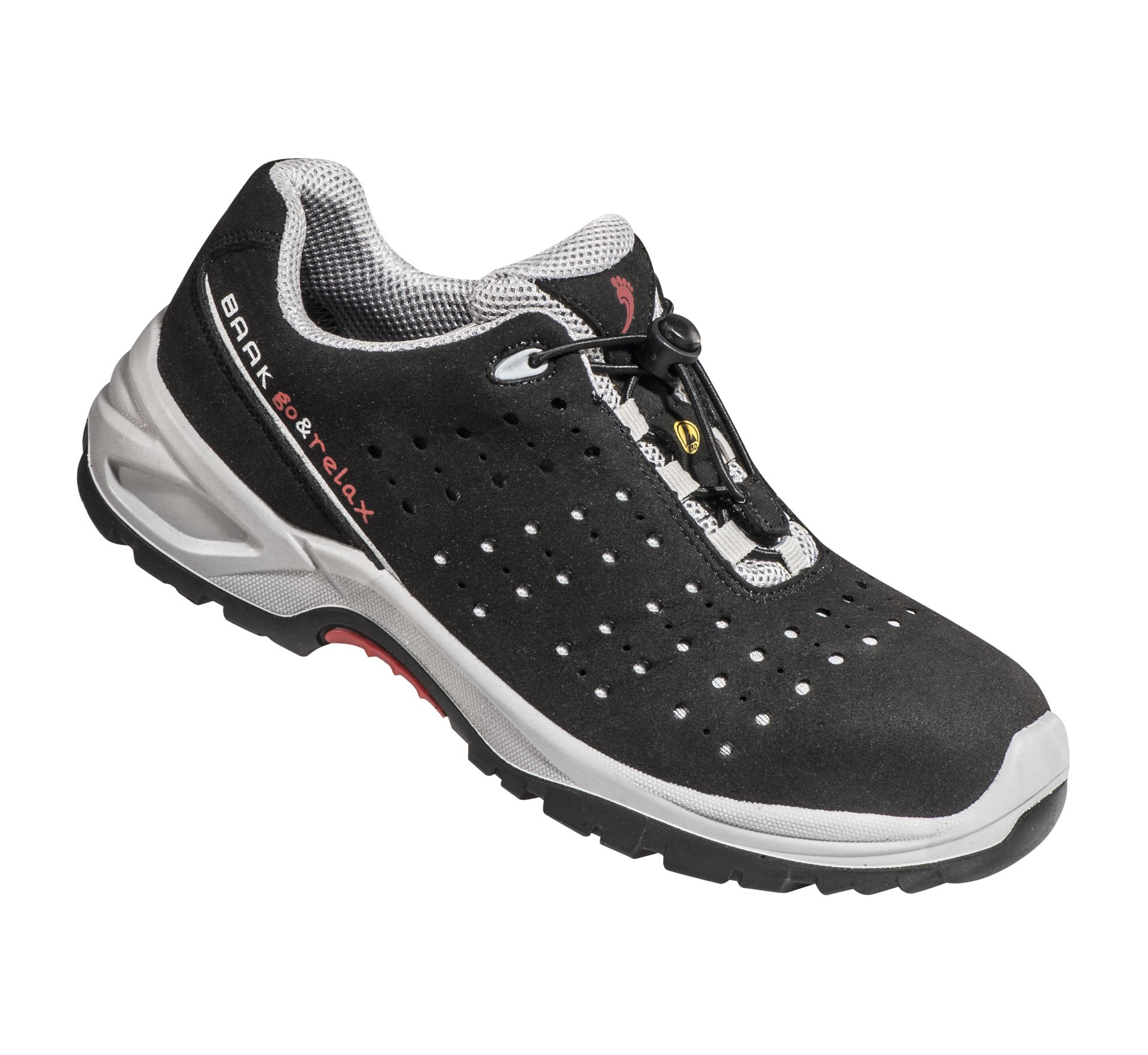 BAAK - Henk - Sicherheits - Halbschuh - S1P SRC ESD - extra weit - 7007XW