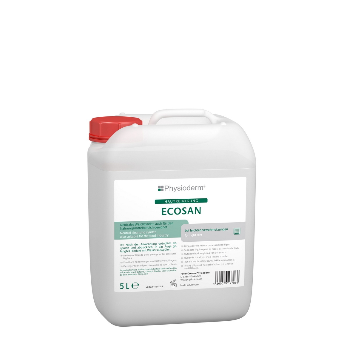 Greven Physioderm Lindesa Myxal - ECOSAN® 5 Liter Kanister