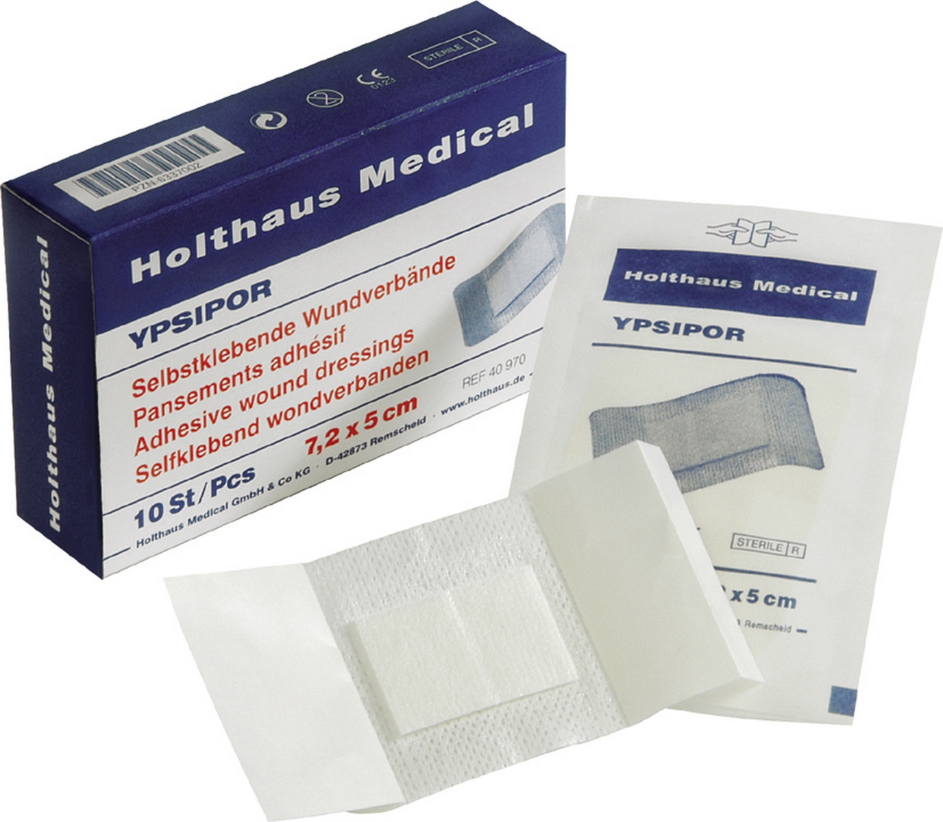 Holzhaus Medical - YPSIPOR Selbstklebender Wundverband - 40970