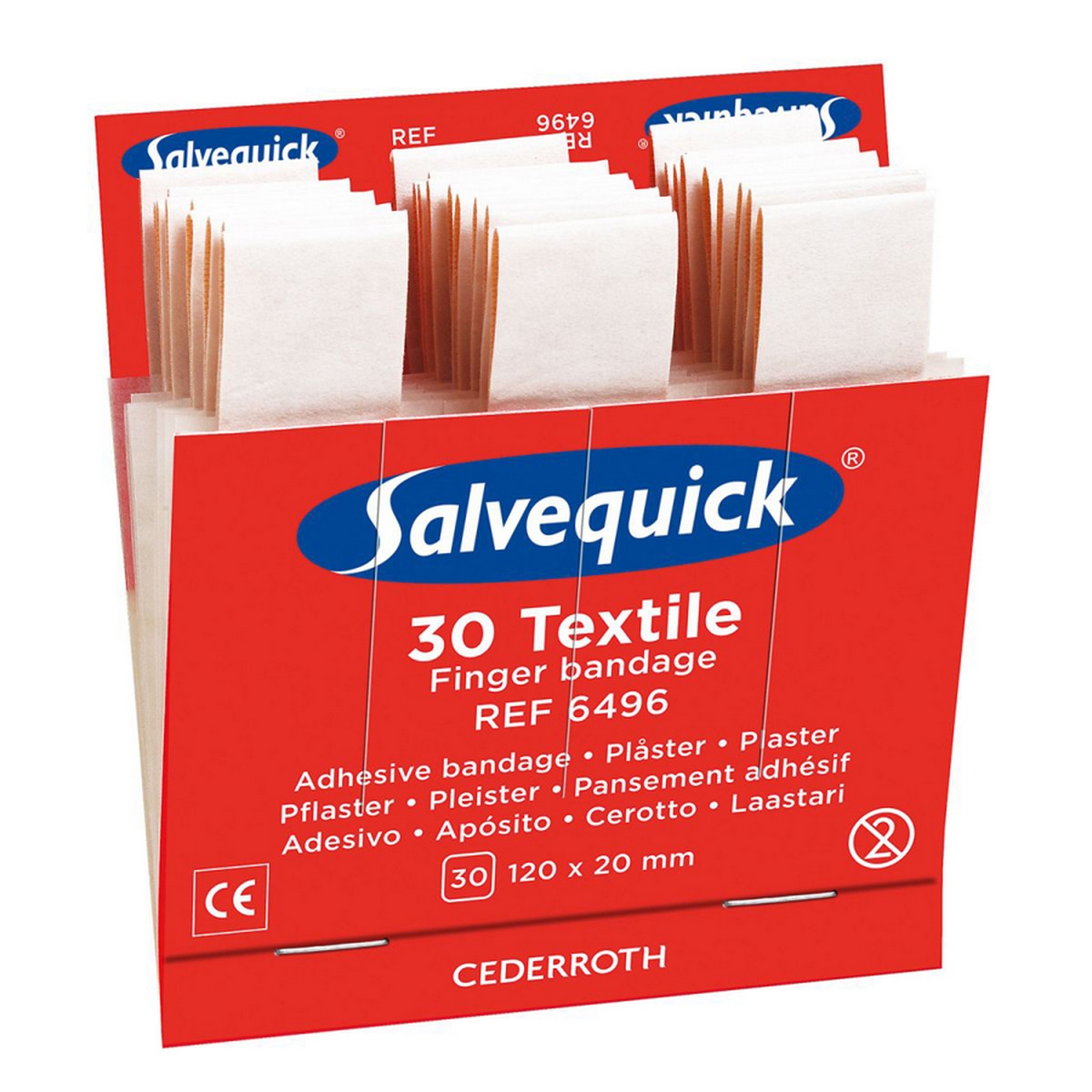 Holthaus Medical Salvequick®-Refill-Einsatz  6496 Fingerverbände - 42095