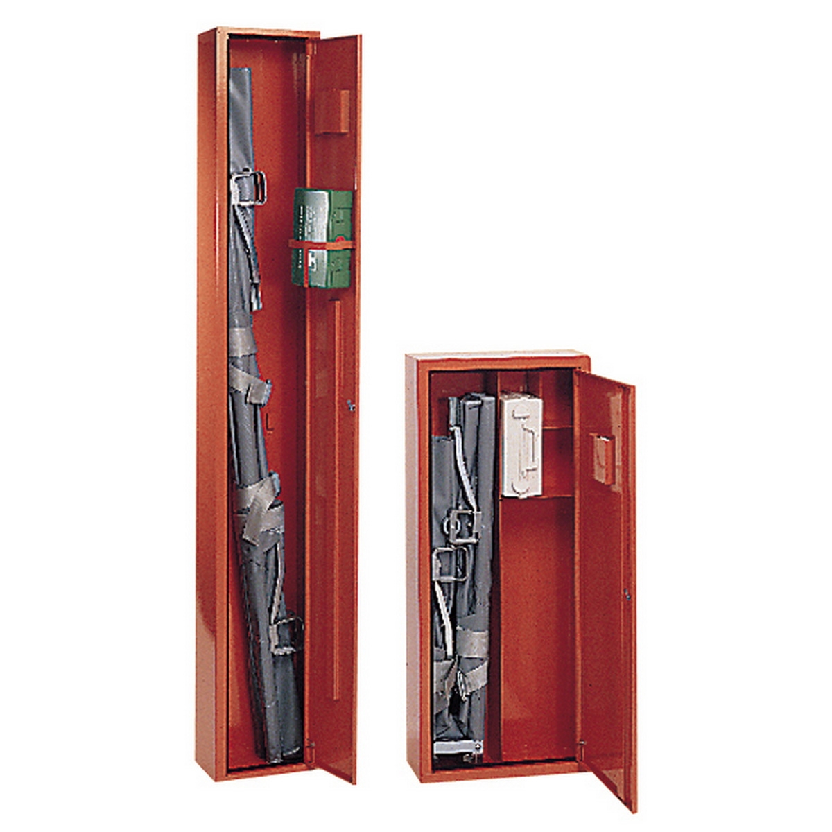 Holzhaus Medical - Krankentragen nach DIN 13 024-K, mit Zwischenfächern - 87200