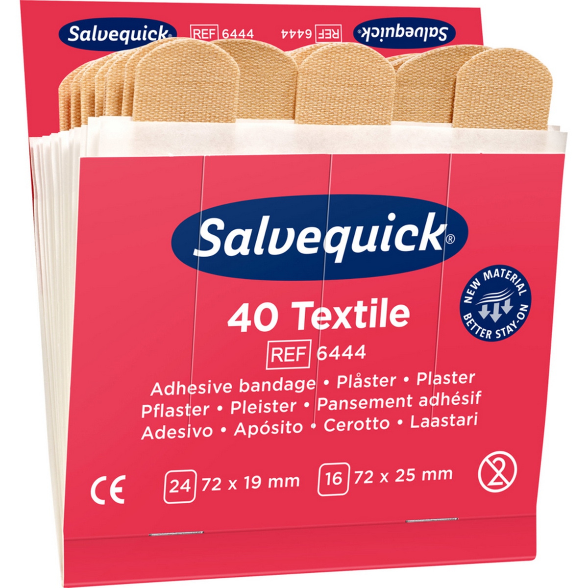 Holthaus Medical Salvequick®-Refill-Einsatz  6444 elastisch - 42044
