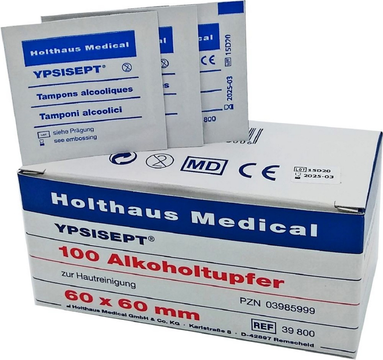 Holthaus Medical - YPSISEPT® Alkoholtupfer - 39800