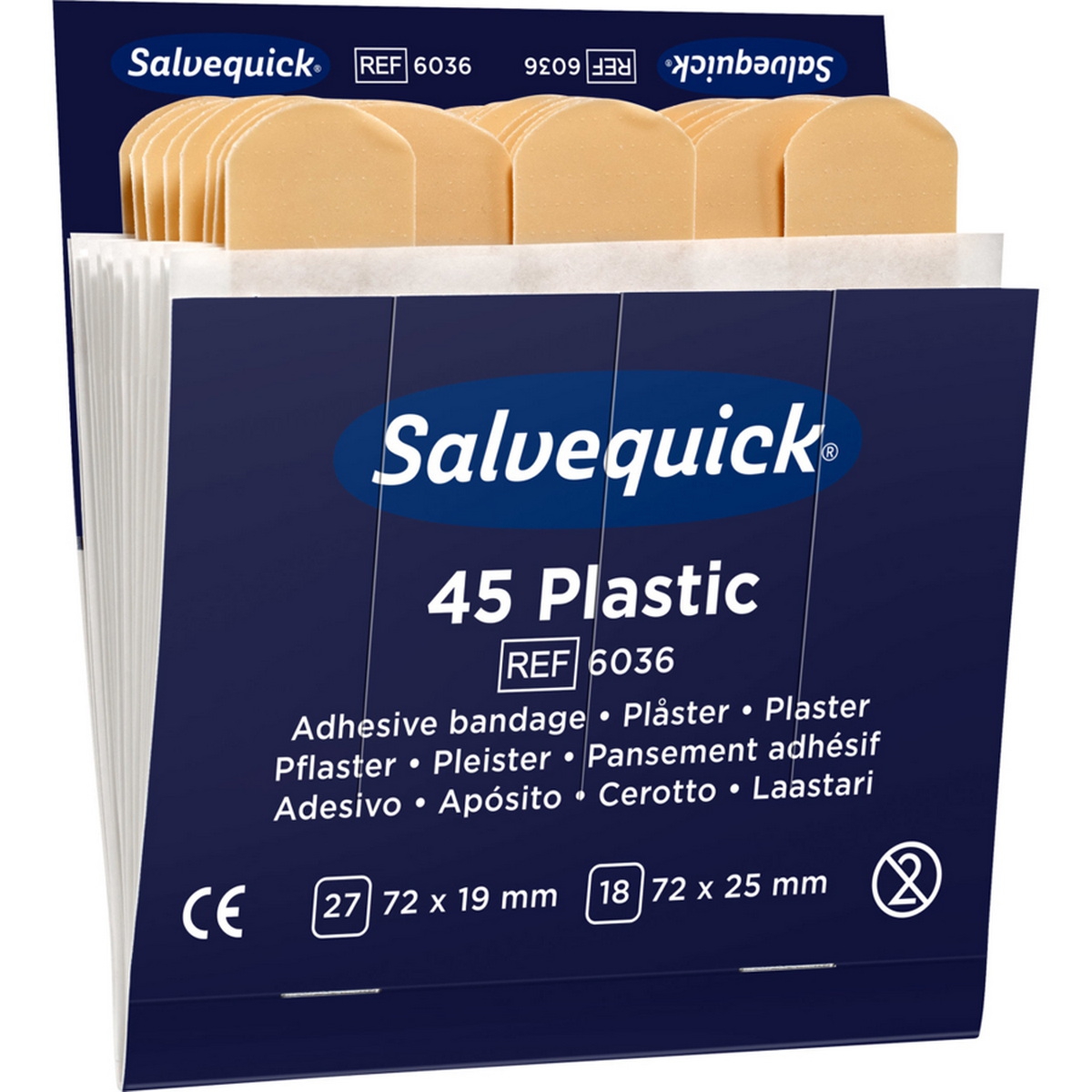 Holthaus Medical Salvequick®-Refill-Einsatz  6036 wasserabweisend - 42036