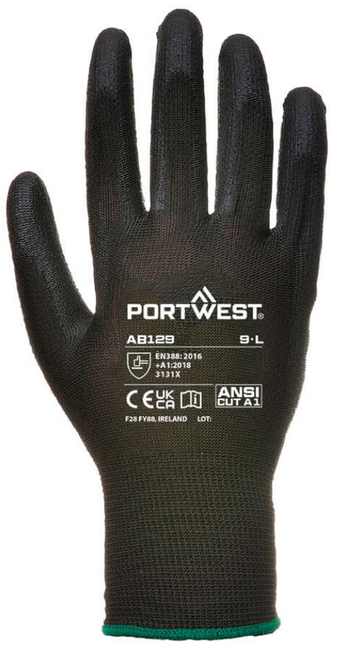 Port West - Montage - Handschuh AB129 - schwarz - EN 388