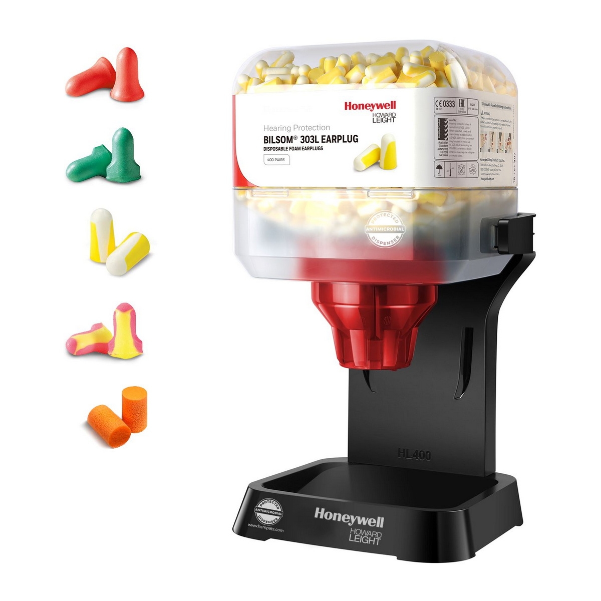 Honeywell - HL400 Lite (AM) mit 400 Paar Bilsom 303L