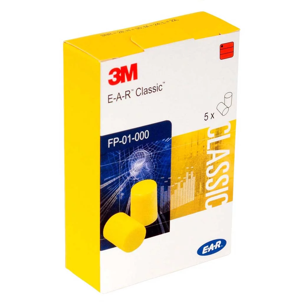 3M™ E-A-R™ Classic™ Gehörschutzstöpsel, ohne Kordel, FP-01-000
